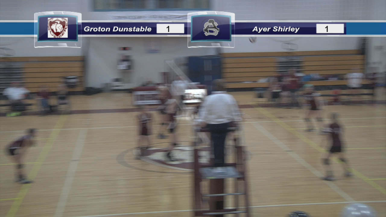 Thumbnail image for GDRHS Varsity Volleyball vs. Ayer Shirley 10/25/16