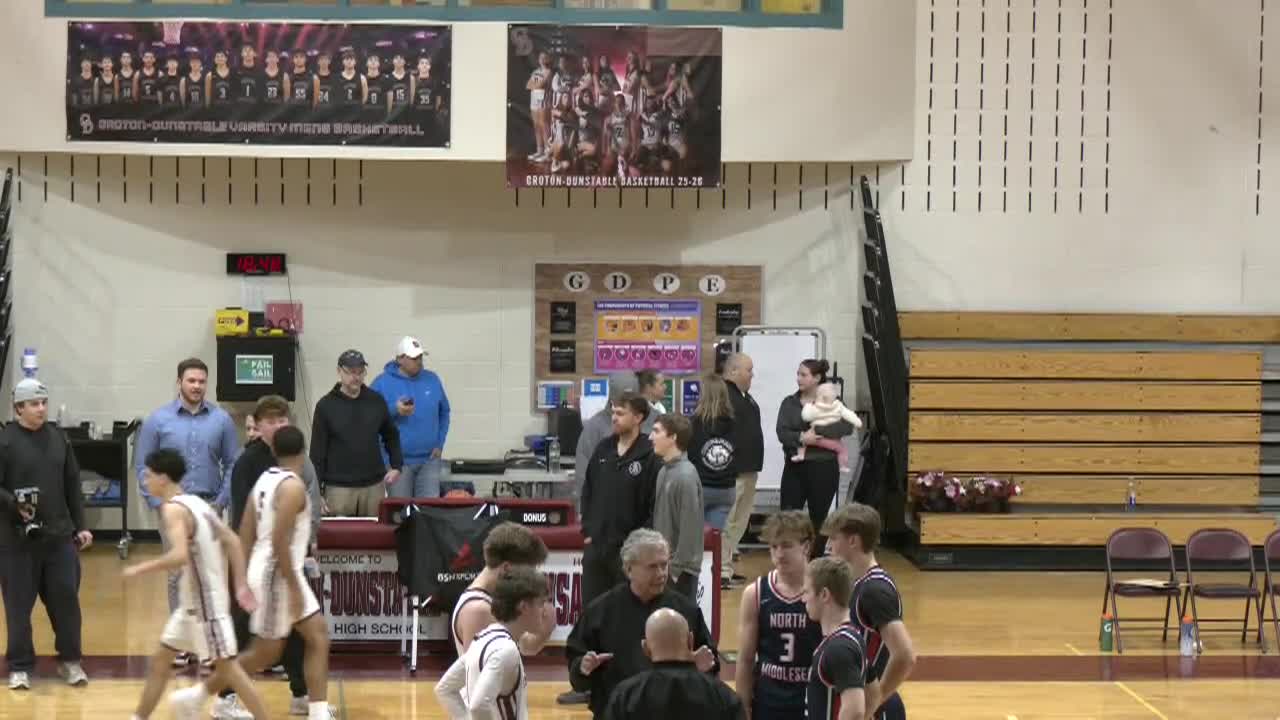 Boys Varsity Basketball vs. North Middlesex 2/10/26 LIVE