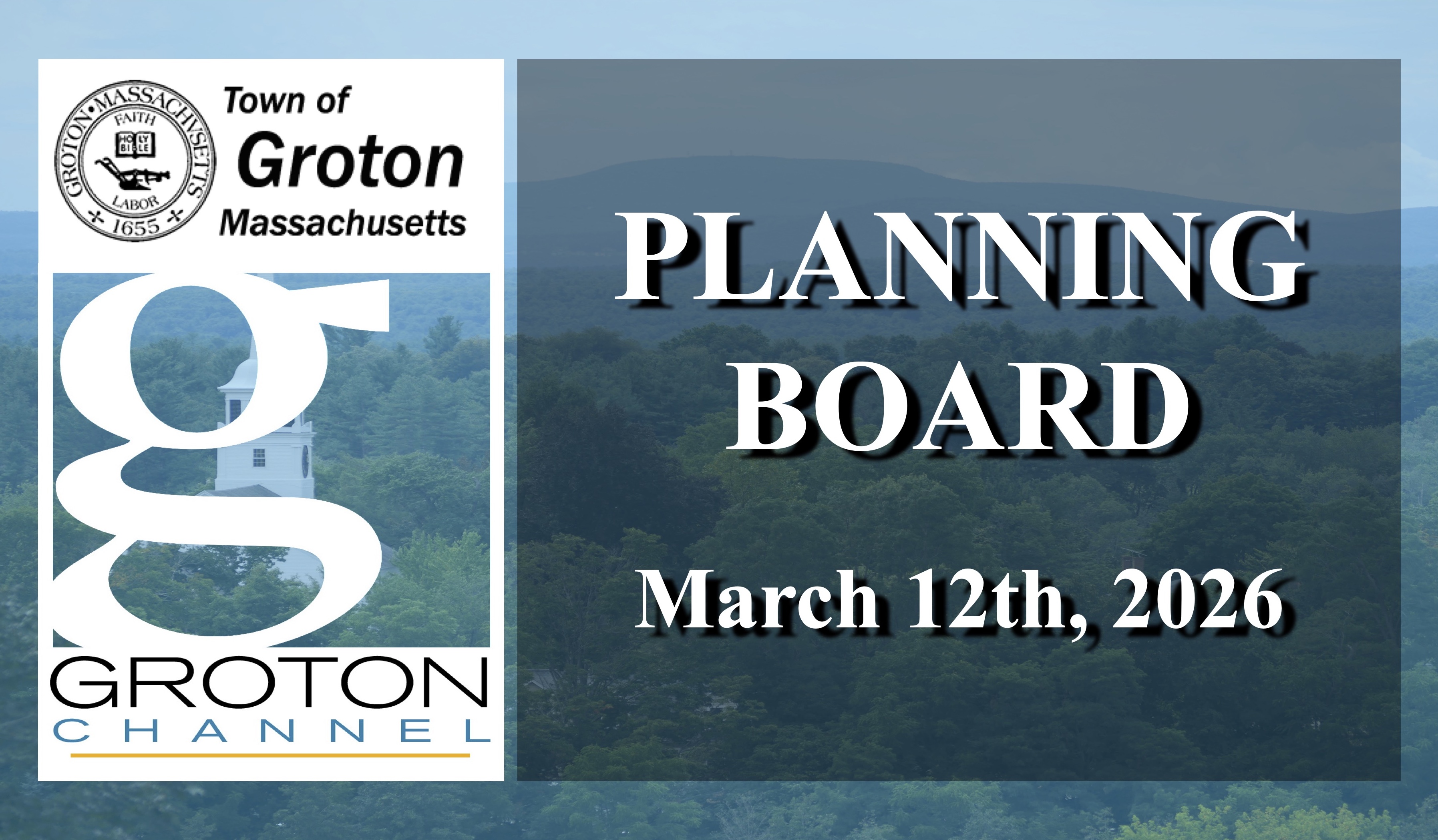 Planning Board 3/12/26 LIVE