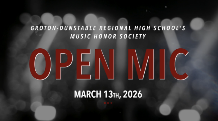 GDRHS Open Mic Night - March 2026