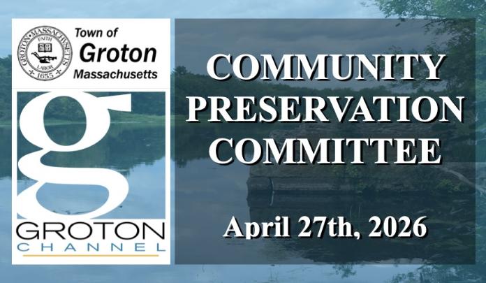 Thumbnail image for Community Preservation Committee 4/27/26