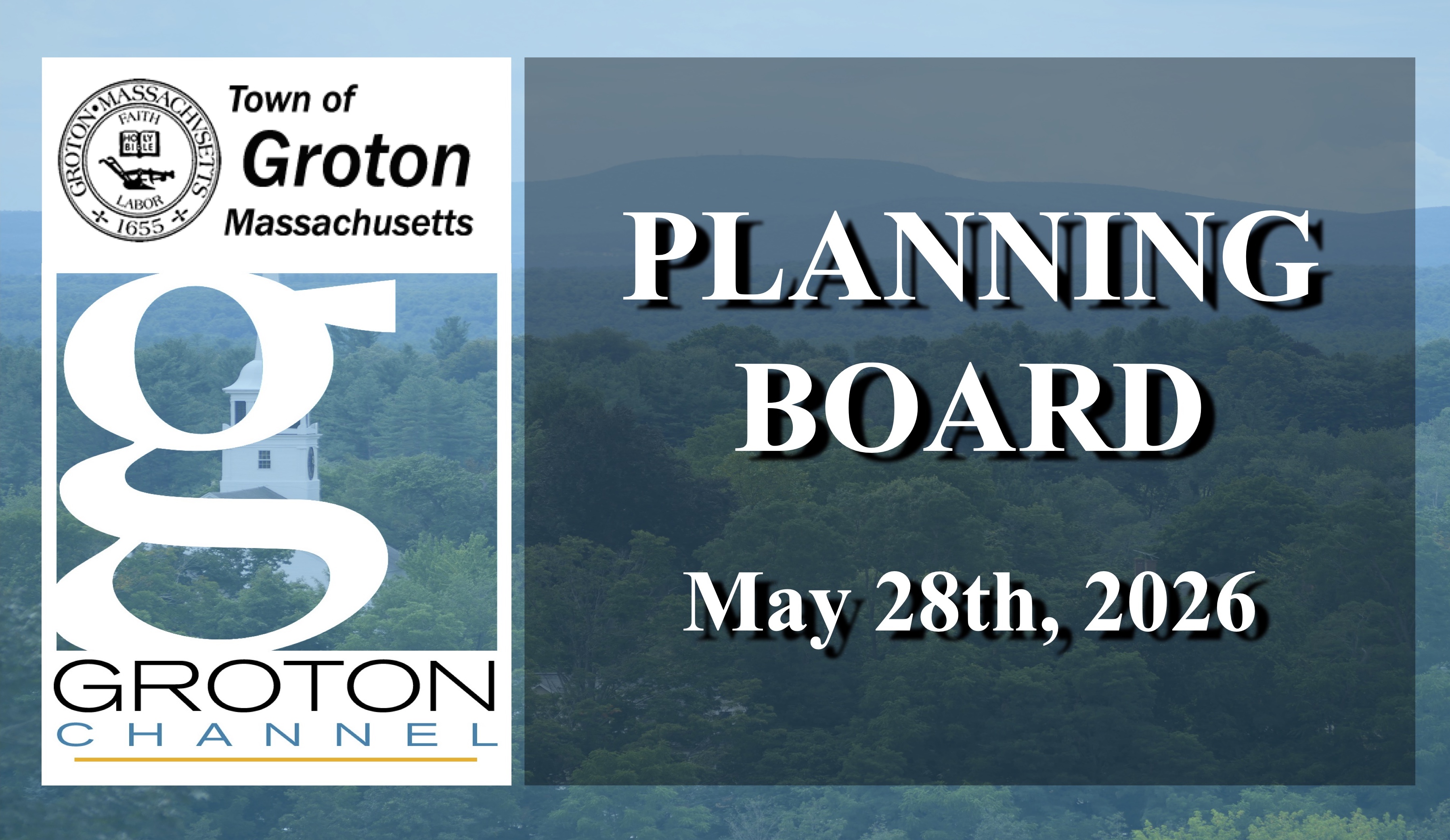 Thumbnail image for Planning Board 5/28/26 LIVE