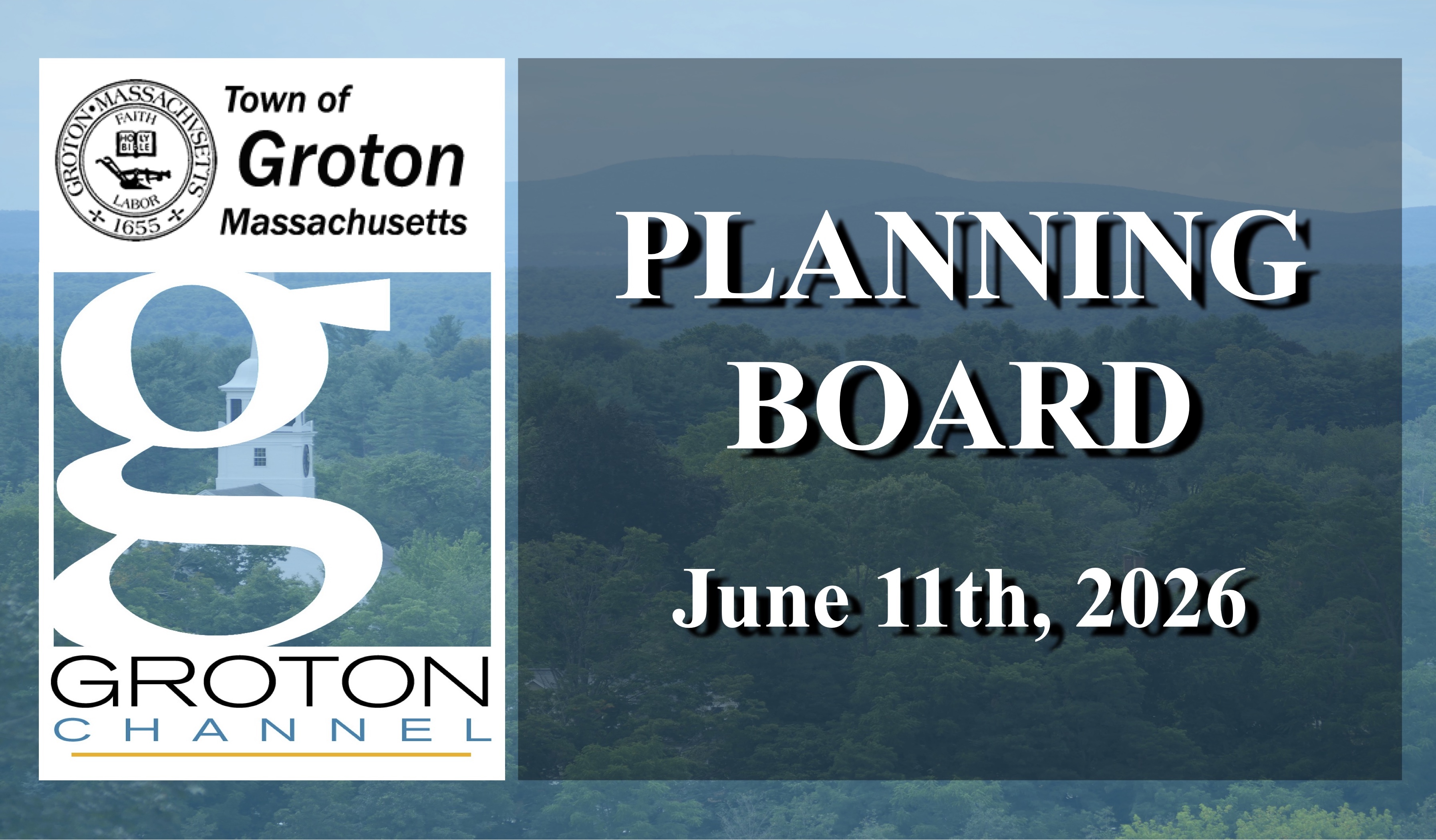 Thumbnail image for Planning Board 6/11/26 LIVE