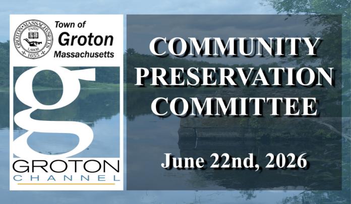 Community Preservation Committee 6/22/26