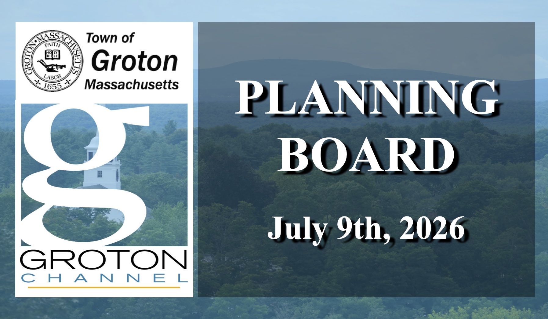 Planning Board 7/9/26