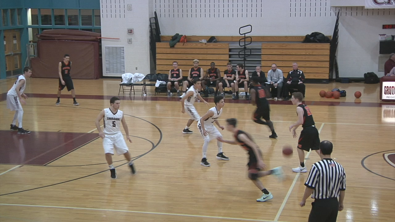 Thumbnail image for GDRHS Boys Varsity Basketball vs. Woburn 12/27/17