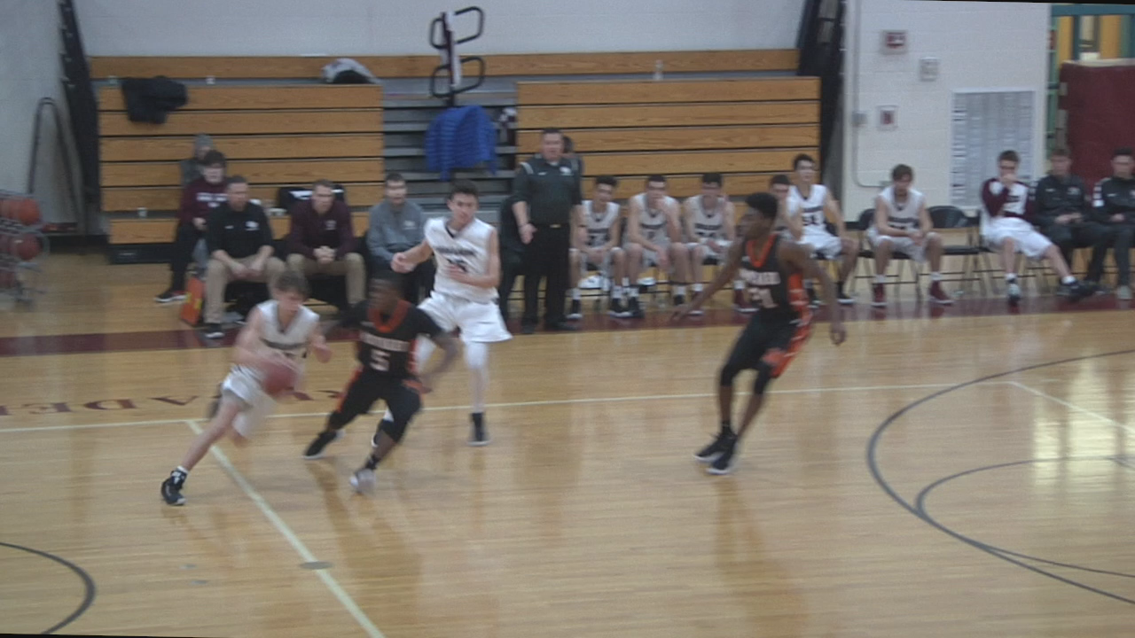 Thumbnail image for GDRHS Boys Varsity Basketball vs. Maynard 12/29/17