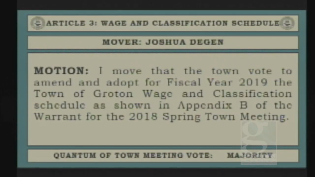 Thumbnail image for GC Newsflash: Recap of Groton's 2018 Spring Town Meeting 4/30/18