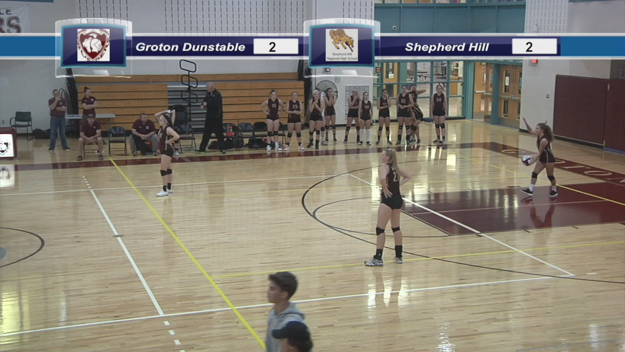 Thumbnail image for GDRHS Varsity Volleyball vs. Shepherd Hill 9/21/18
