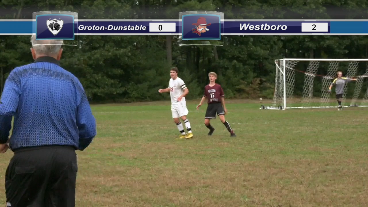 Thumbnail image for GDRHS Boys Varsity Soccer vs. Westboro 10/4/18