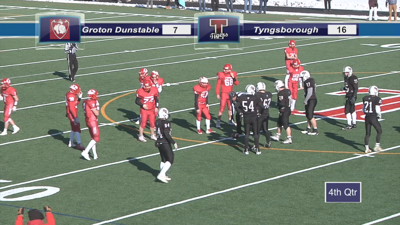 Thumbnail image for GDRHS Varsity Football vs. Tyngsborough 11/22/18 - 'The Colonel's Cup'