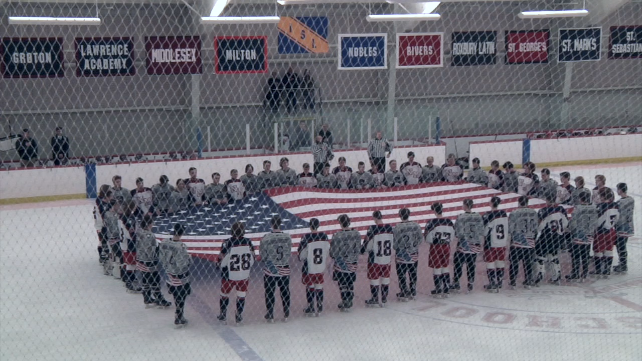 Thumbnail image for GDRHS Varsity Ice Hockey vs. North Middlesex 2/2/19 - Military Night