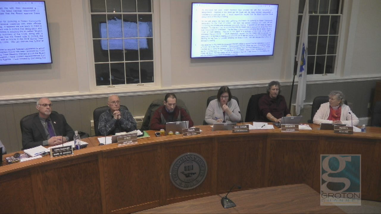 Thumbnail image for GC Newsflash: Select Board 2/4/19 Wrap Up