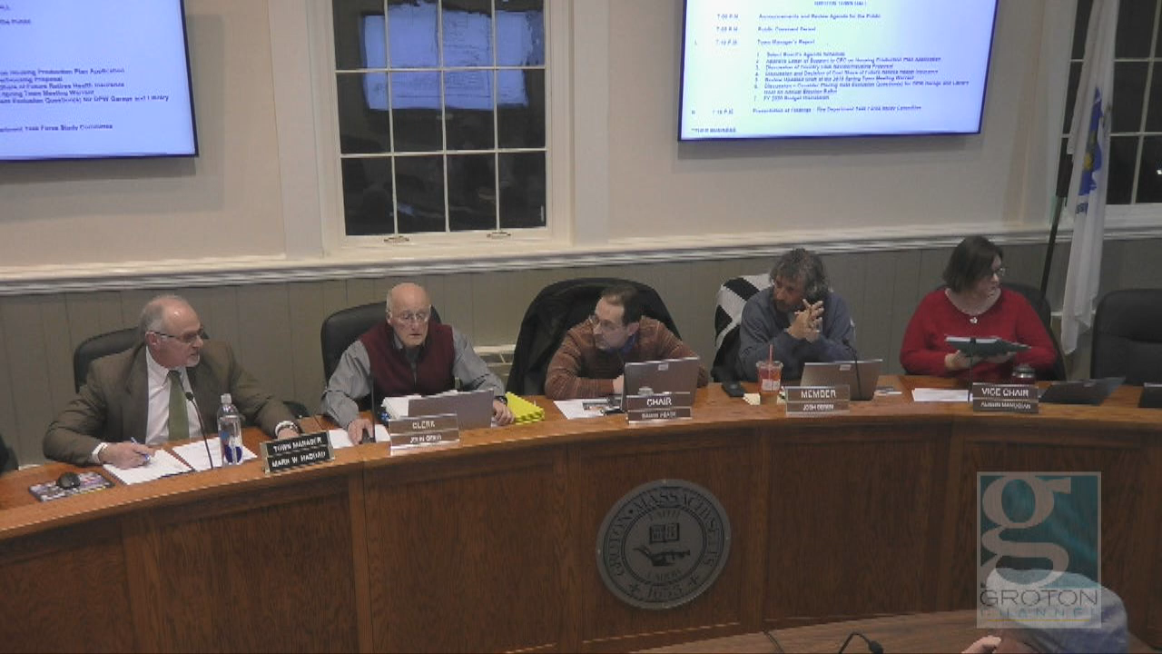 Thumbnail image for GC Newsflash: Select Board 3/4/19 Wrap Up