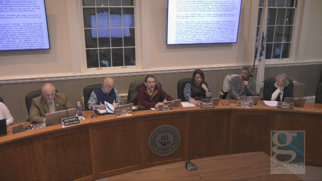 Thumbnail image for GC Newsflash: Select Board 4/8/19 Wrap Up