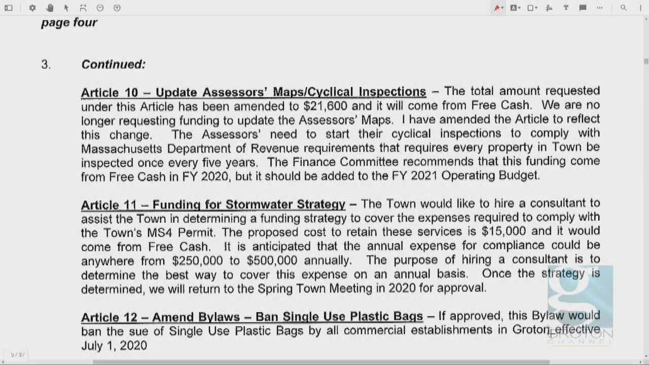 Thumbnail image for GC Newsflash: Select Board 9/23/19 Wrap Up