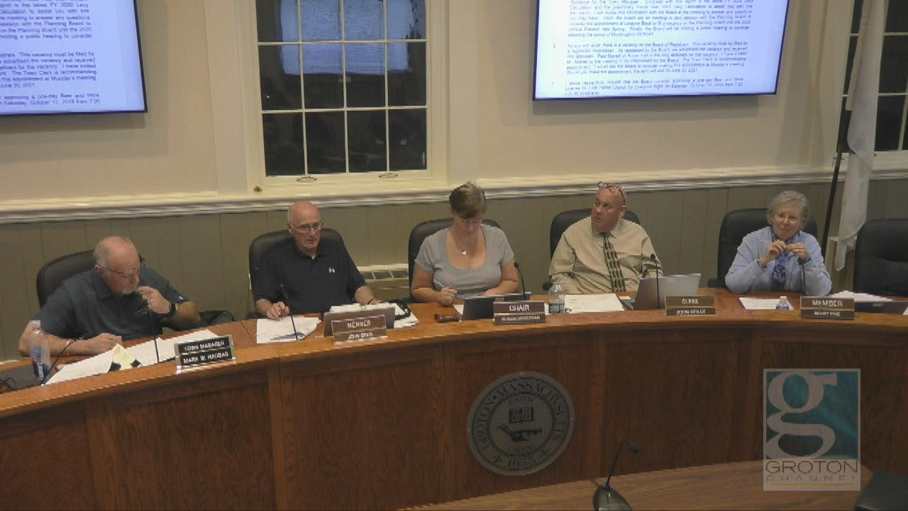 Thumbnail image for GC Newsflash: Select Board 10/7/19 Wrap Up