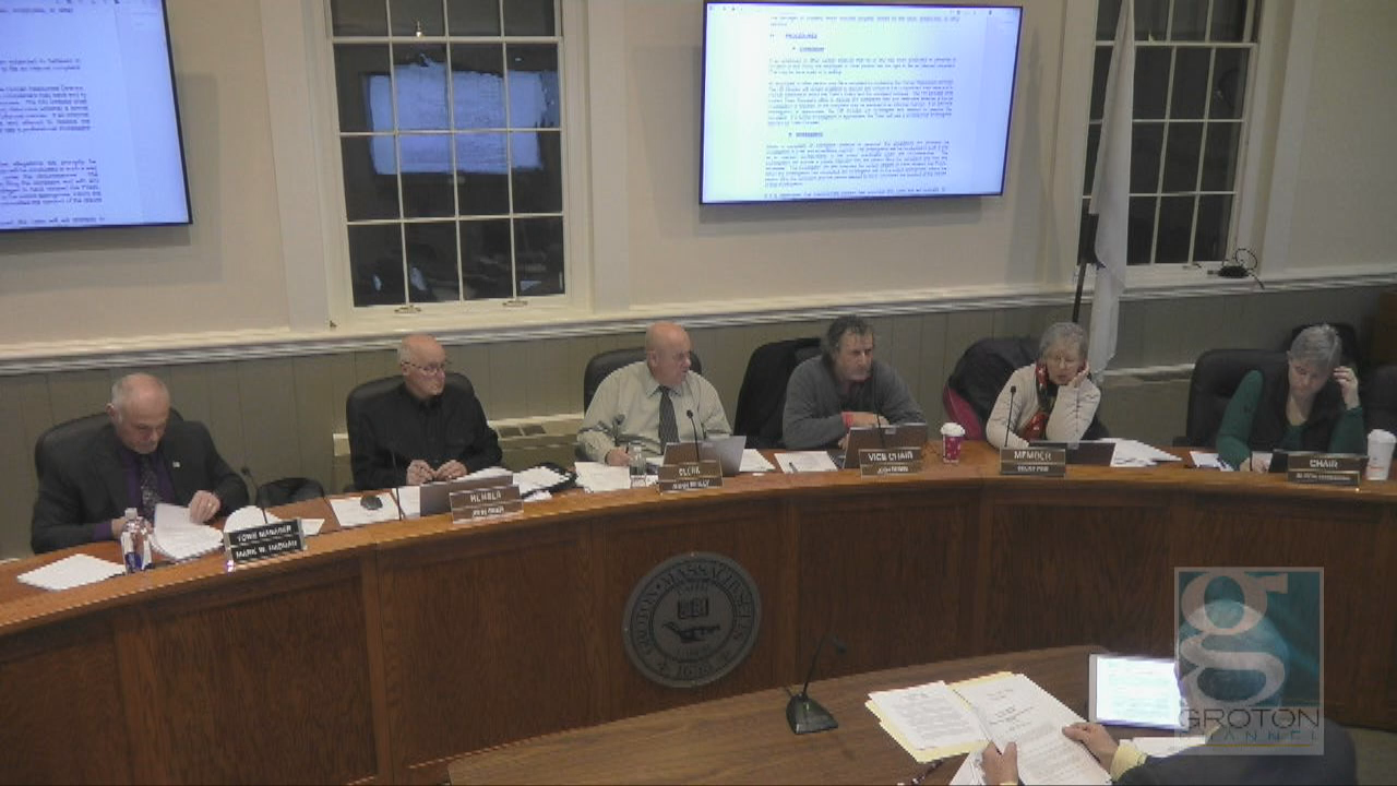 Thumbnail image for GC Newsflash: Select Board 12/16/19 Wrap Up