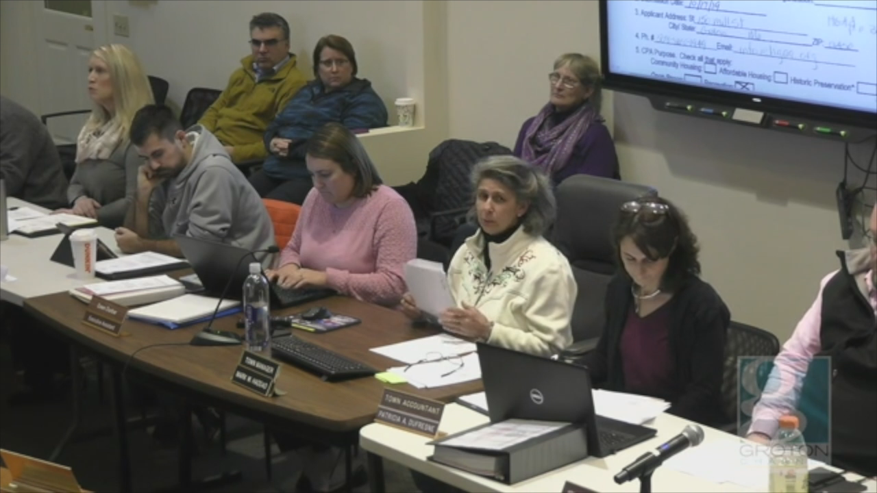 Thumbnail image for GC Newsflash: Select Board 1/6/20 Wrap Up