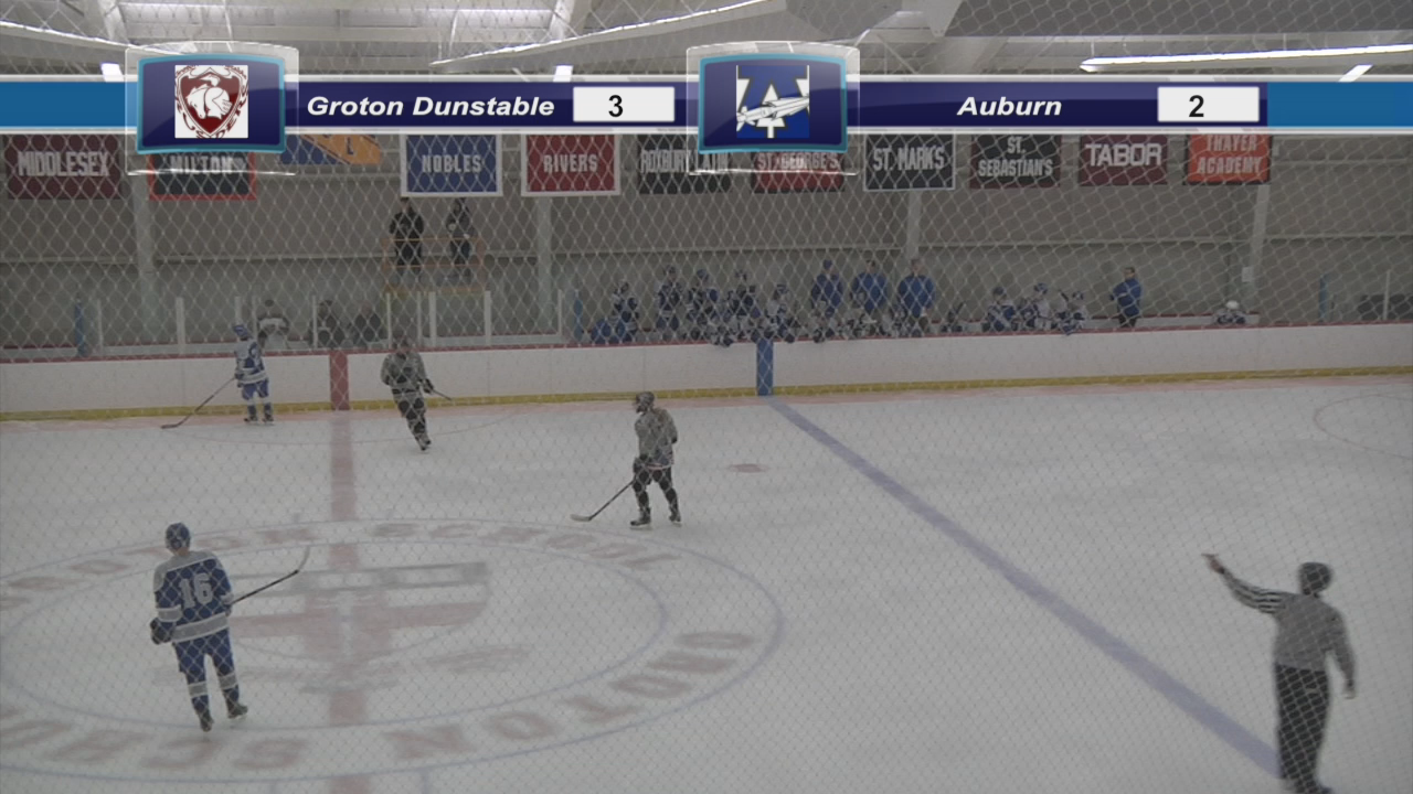 Thumbnail image for GDRHS Varsity Ice Hockey vs. Auburn 2/19/20 - Military Night