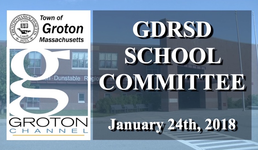 Thumbnail image for Groton-Dunstable School Committee 1/24/18