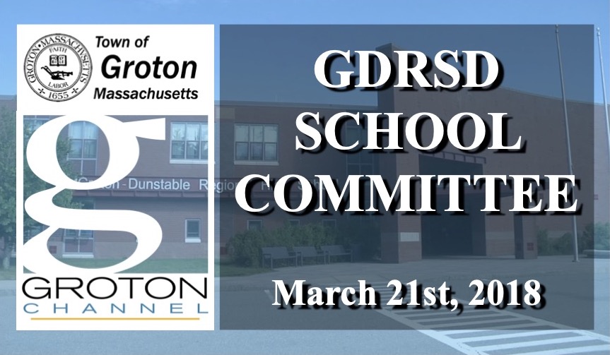 Thumbnail image for Groton-Dunstable School Committee 3/21/18