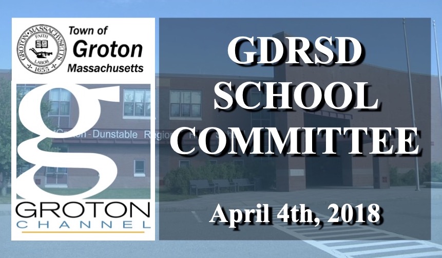 Thumbnail image for Groton-Dunstable School Committee 4/4/18